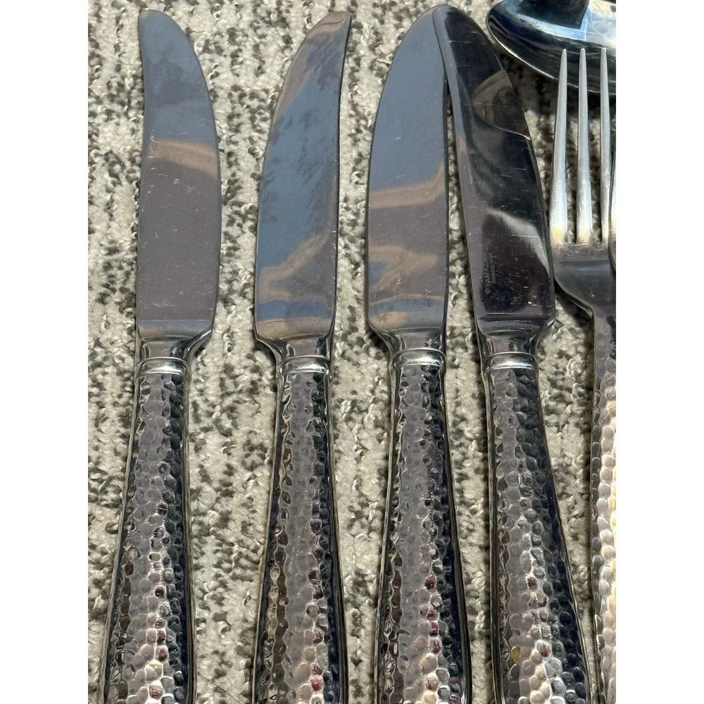 Yamazaki Bolo Y2K Rare Kitchen Utensils Lot 20  China Set Stainless